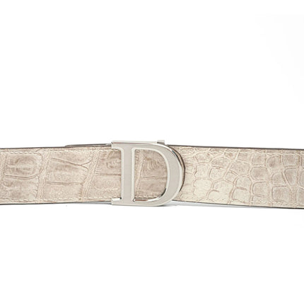 Handcrafted Alligator Leather Belts DVG350