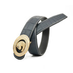 Gold buckle / 80