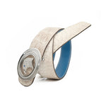 Silver buckle / 80