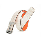 Silver buckle / 80