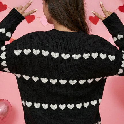 Heart Knit Sweater