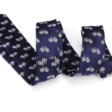 Horse-Bicycle Collection Skinny Ties - 2 Colors & Styles