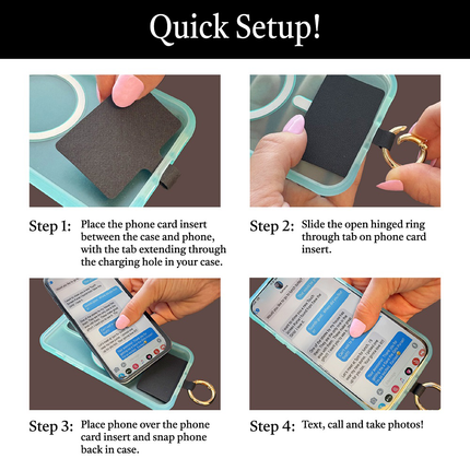 Clip & Go Strap w/Zippered Pouch