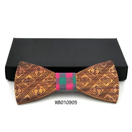 Husky Collection Wooden Bow Ties - 9 Colors & Styles