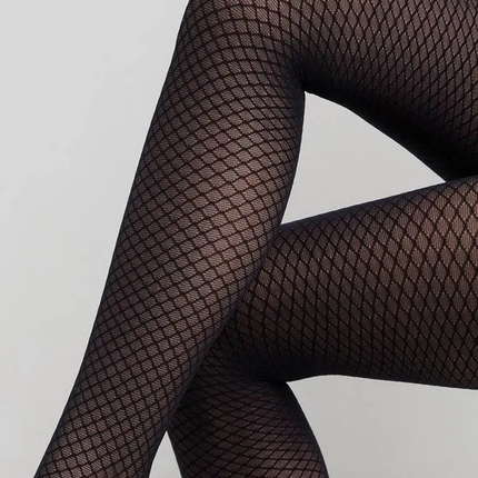 Conte Club 30 Den - Fantasy Dense Women's Tights with geometric pattern (21С-94СП)
