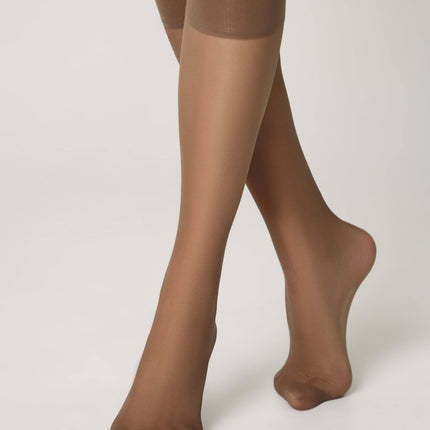 Conte/Esli Accent 40 Den - Tight Knee-Highs For Women - 2 Pairs (Pack) (8С-2СПЕ)