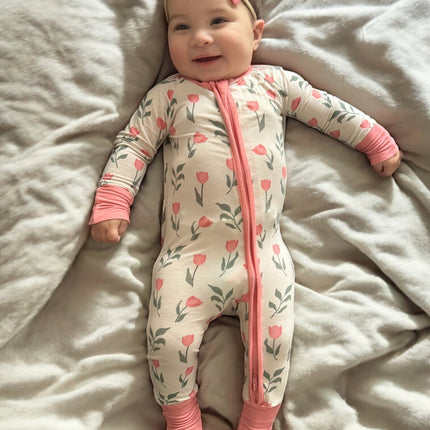 Tulip (Convertible Zip Footies)