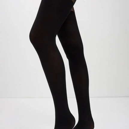 Conte Fabia 50 Den - Fantasy Opaque Women's Tights with imitate stockings & geometric pattern of dots (21С-177СП)