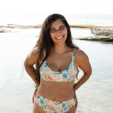 Amanda Bikini Bottoms - Papaya