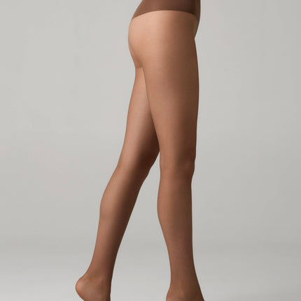 Conte Slimfit 20 Den - Modelling Women's Tights with a Wide Shaping Belt (8С-73СП)