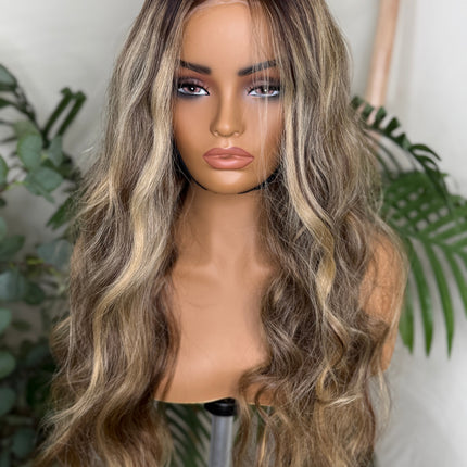 Honey Blonde Balayage Wave Wig