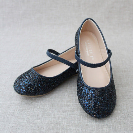 Rock Glitter Mary Jane Ballet Flats