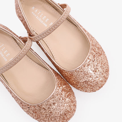 Rock Glitter Mary Jane Ballet Flats