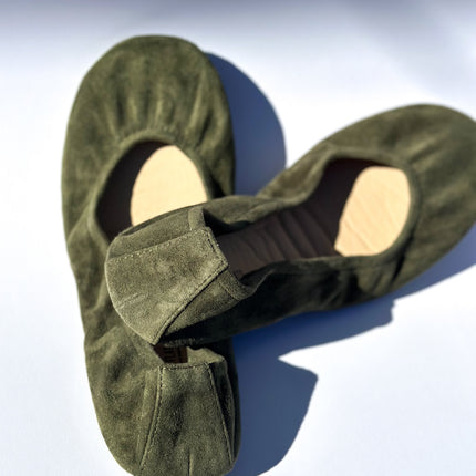 Evergreen Fir Suede