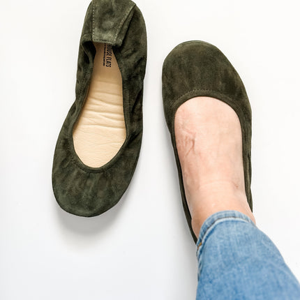 Evergreen Fir Suede