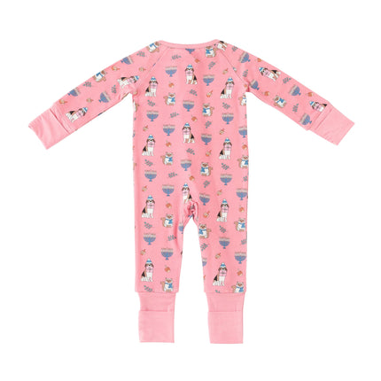 Hanukkah Pets (Convertible Zip Footies) - Pink