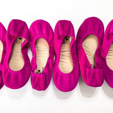 Fuchsia Suede