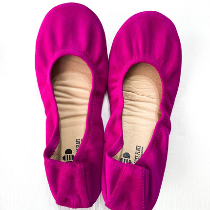 Fuchsia Suede