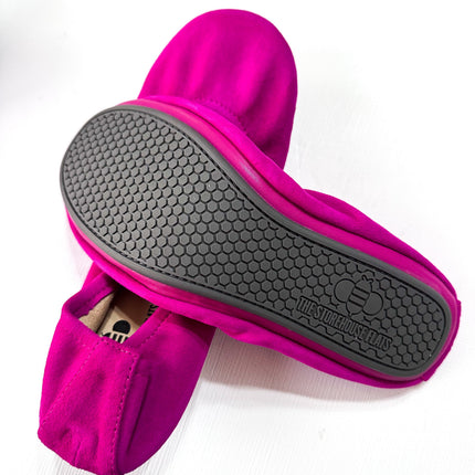 Fuchsia Suede
