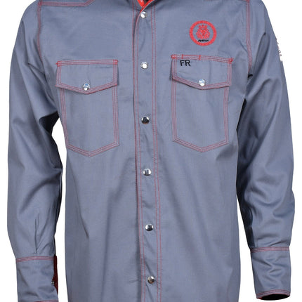 Gray Paisley FR