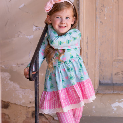 Chloe Tunic Set - Frosted Winterland