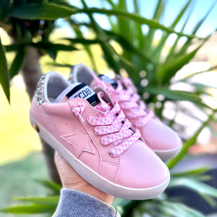 Malibu Pink Star Sneakers