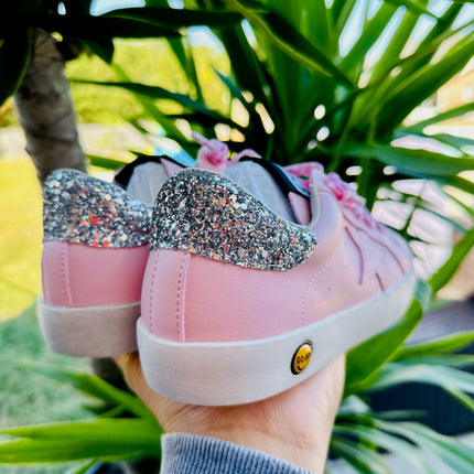 Malibu Pink Star Sneakers