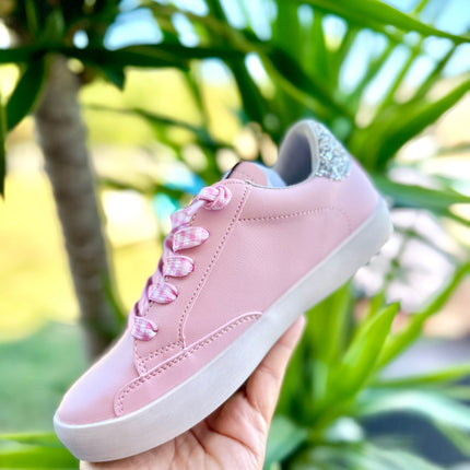 Malibu Pink Star Sneakers