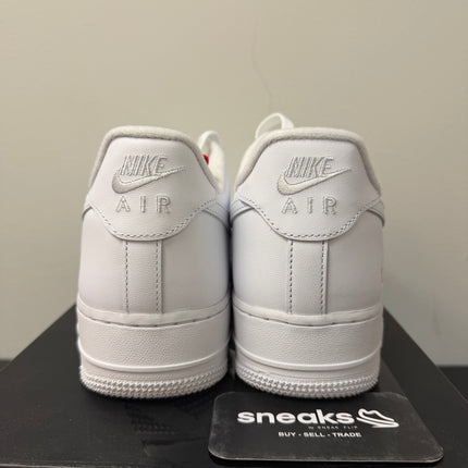 NEW Nike Air Force 1 Low Supreme White CU9225-100