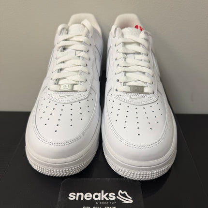 NEW Nike Air Force 1 Low Supreme White CU9225-100