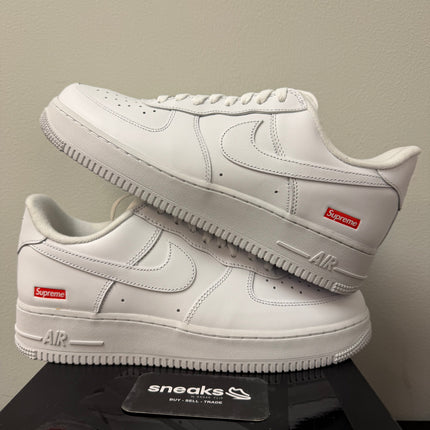 NEW Nike Air Force 1 Low Supreme White CU9225-100