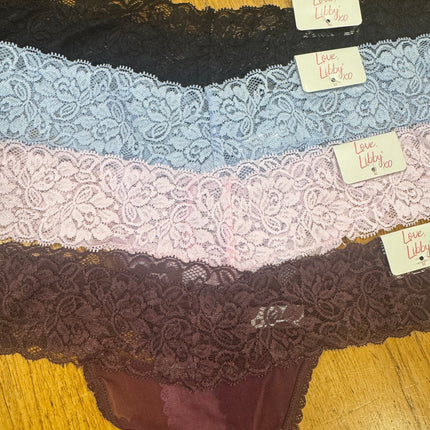 Mesh and Lace Classic Cheeky XS-2X - Buy More Save More