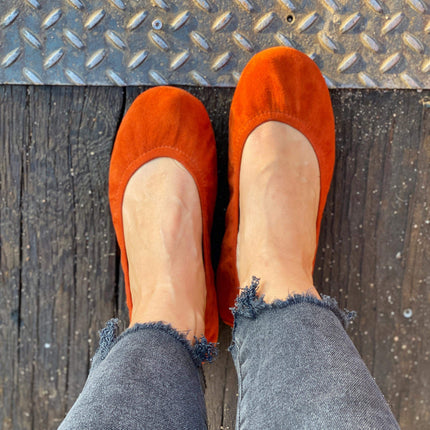 Burnt Orange SuedE