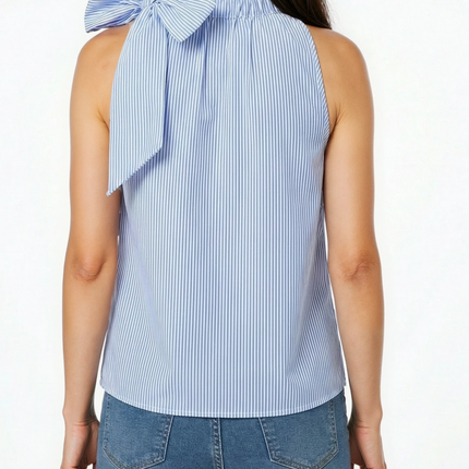 Striped Halter Top