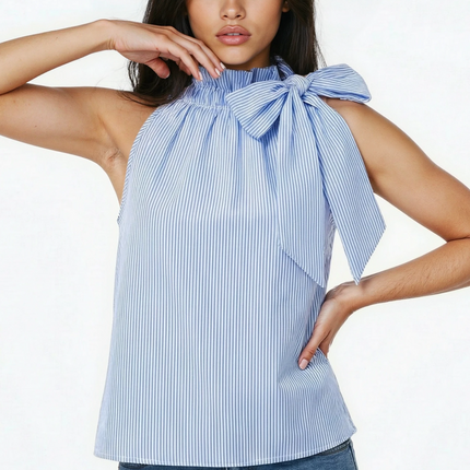 Striped Halter Top
