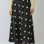 BLACK LARGE DOTS / S