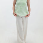 Green Gingham / XS