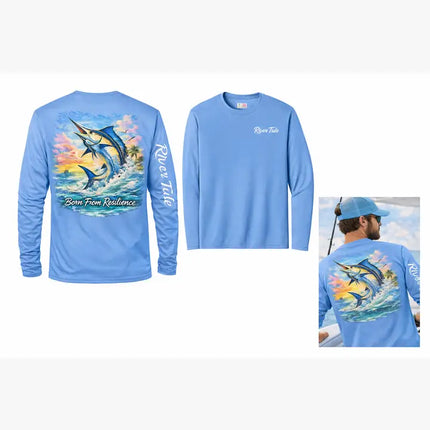 Island Drift Coastal Long Sleeve Performance Shirt