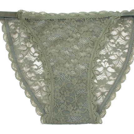 Lace Bikini With Elastic, XS-2X