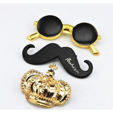 King Collection Brooch Boutonnieres - 3 Styles
