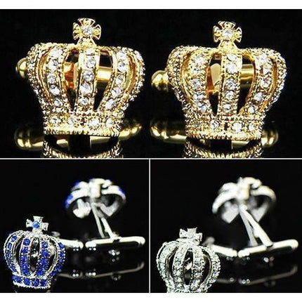 King's Crown Cufflinks