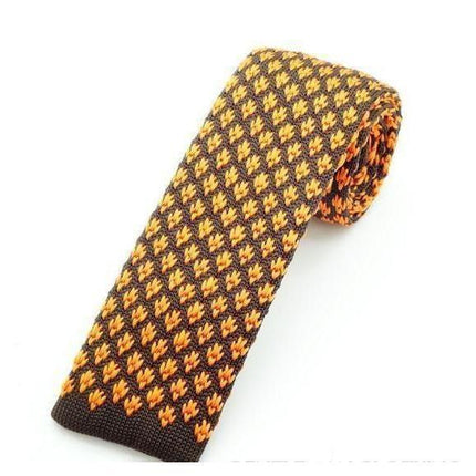 Knitted and Flat Collection Skinny Ties - 17 Colors & Styles