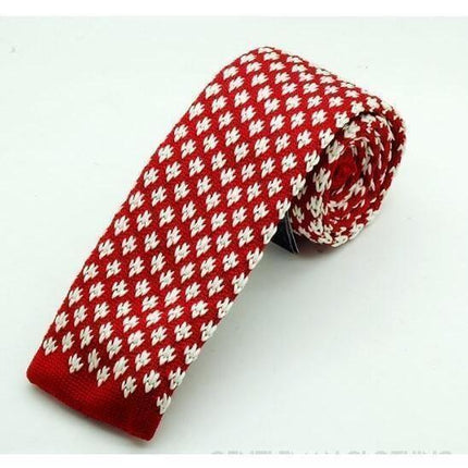 Knitted and Flat Collection Skinny Ties - 17 Colors & Styles