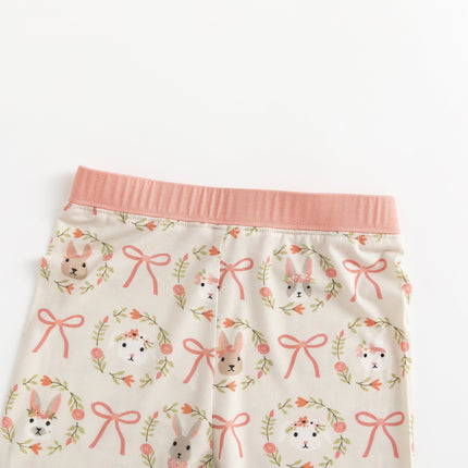 Bows & Bunnies (Long Sleeve PJ)