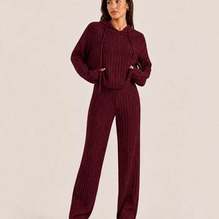 LÁVINE™ Hooded Loungewear Set for Women – 2 Piece Outfit