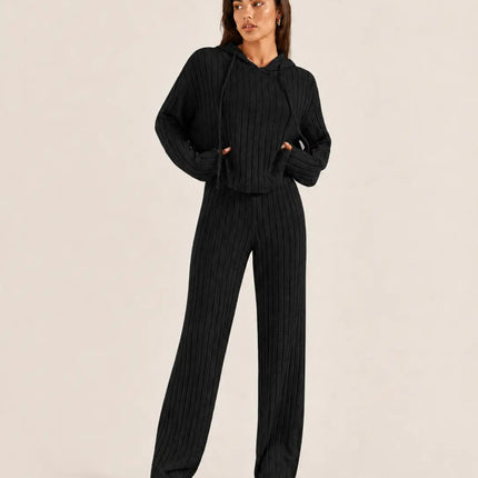 LÁVINE™ Hooded Loungewear Set for Women – 2 Piece Outfit