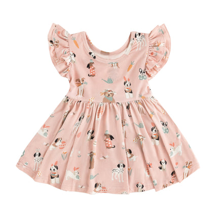 Puppy Egg Hunt (Twirl Dress)