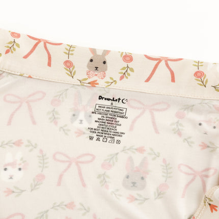 Bows & Bunnies (Women's Short Sleeve PJ)
