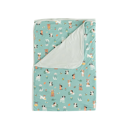 Puppy Egg Hunt (Dream Blanket) - Aquamarine