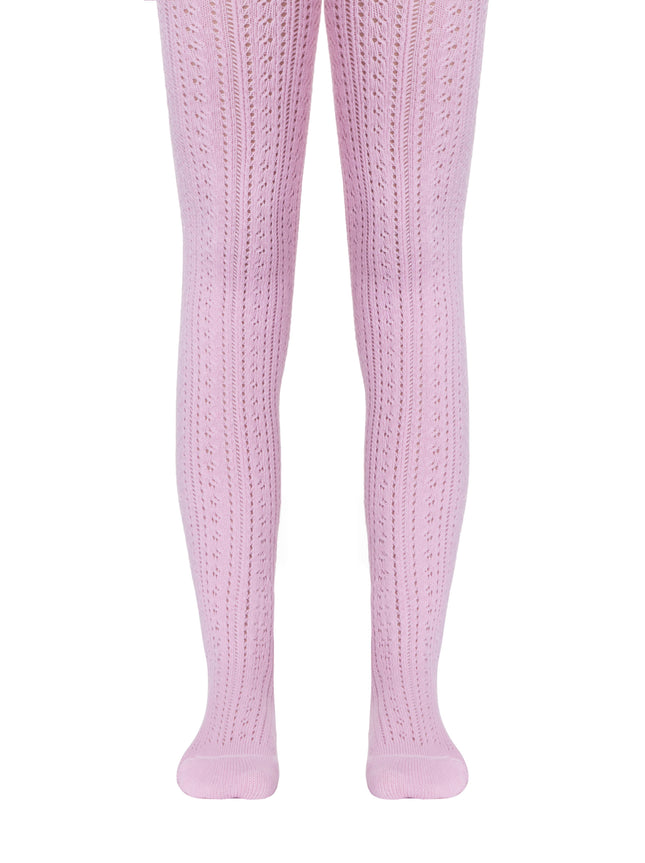 #7С-80СП(270) - Miss Conte-Kids Openwork Cotton Tights For Girls 2yr.-4yr.